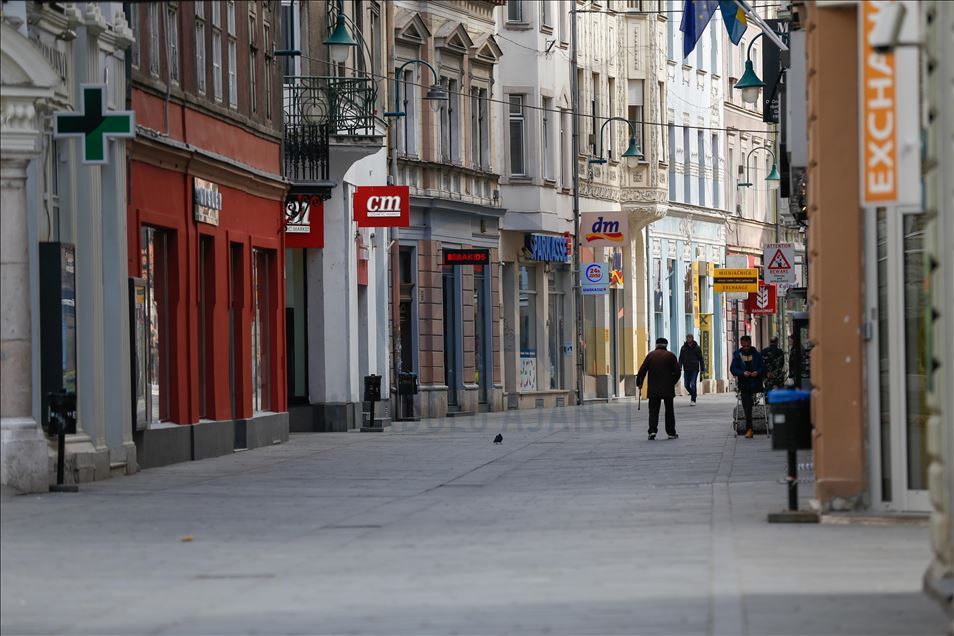 Mjera predostrožnosti od korona virusa: Puste sarajevske ulice