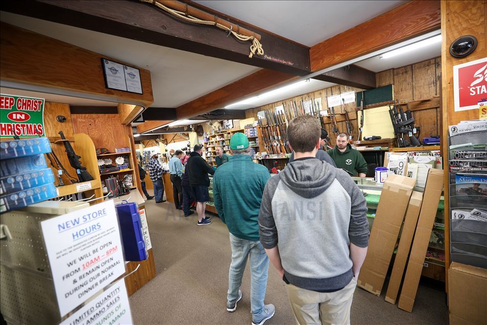 Americans panic buying guns amid coronavirus fears 