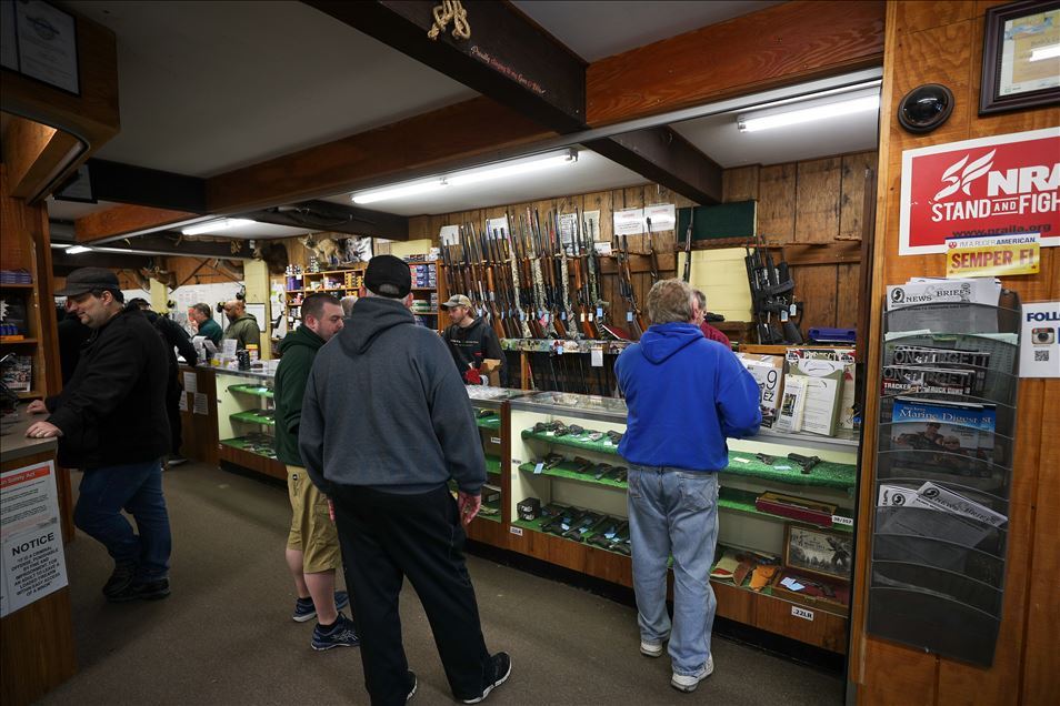 Americans panic buying guns amid coronavirus fears 