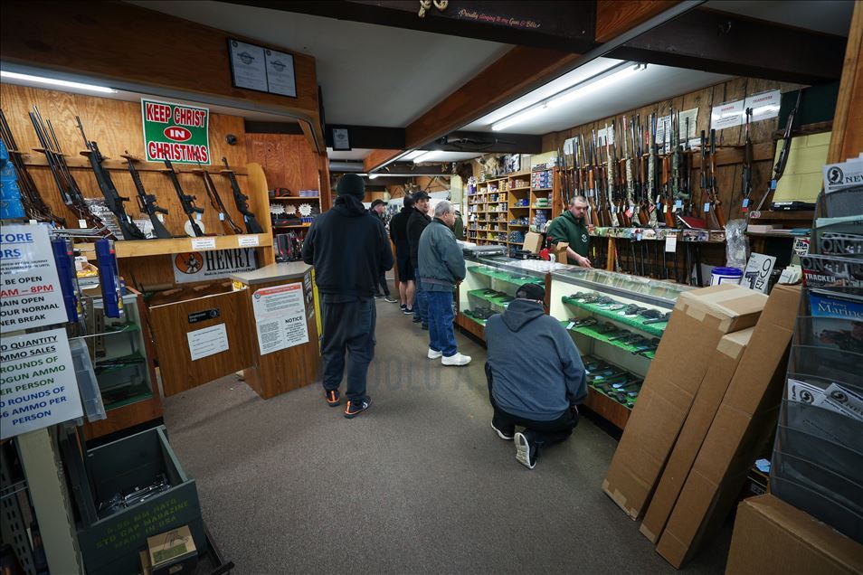 Americans panic buying guns amid coronavirus fears 