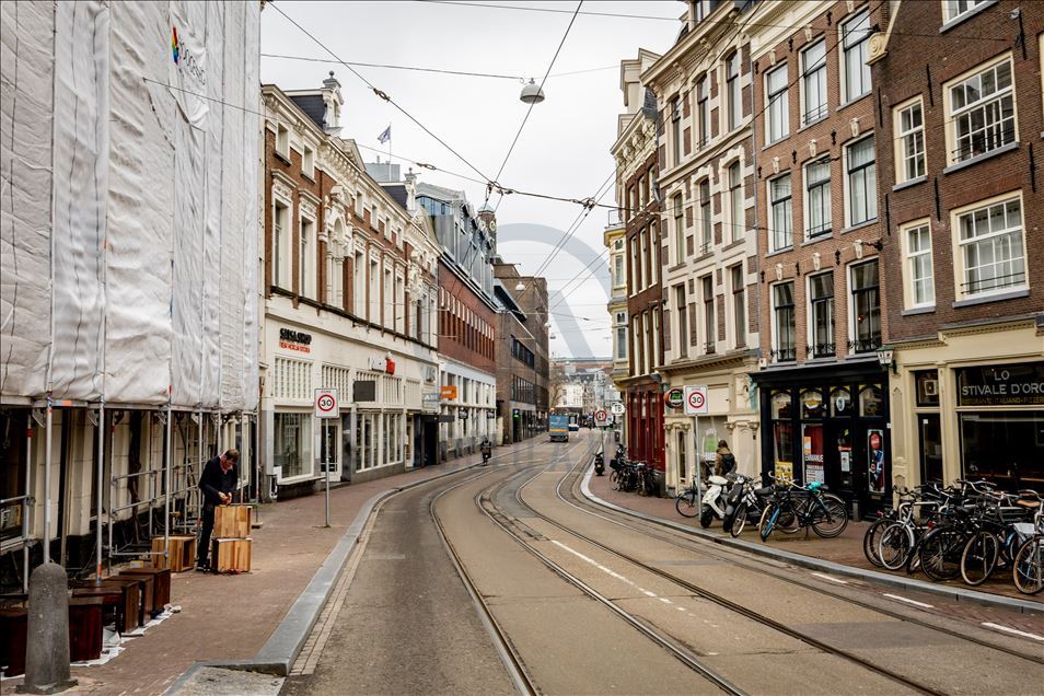 Pencegahan virus korona di Amsterdam