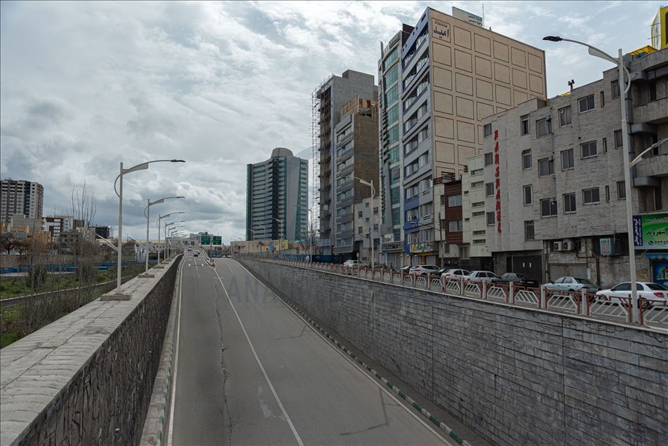 İran'ın Tebriz şehri koronavirüs nedeniyle "hayalet kent"e döndü