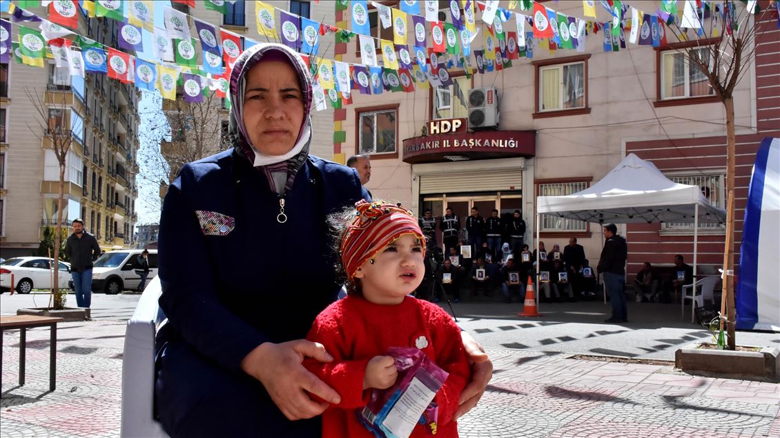 Diyarbakır annelerinin evlat nöbeti 202. gününde sürüyor 