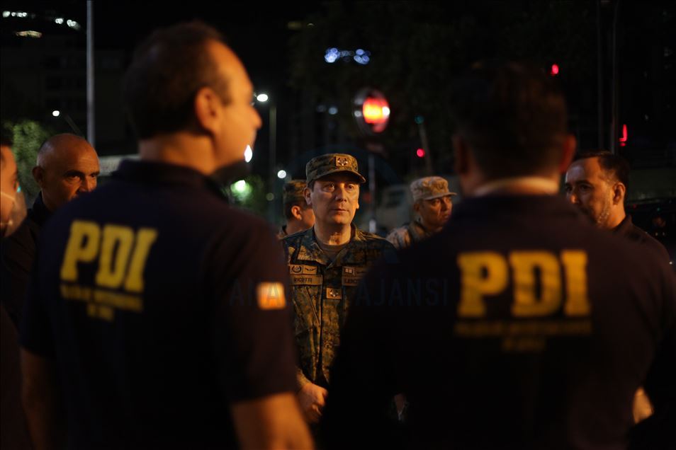 curfew in Santiago amid covid-19 outbreak