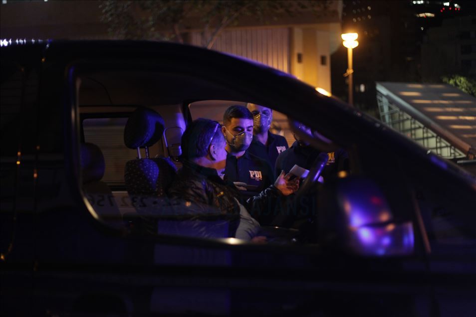 curfew in Santiago amid covid-19 outbreak