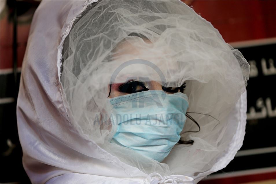 Boda durante la pandemia del coronavirus 