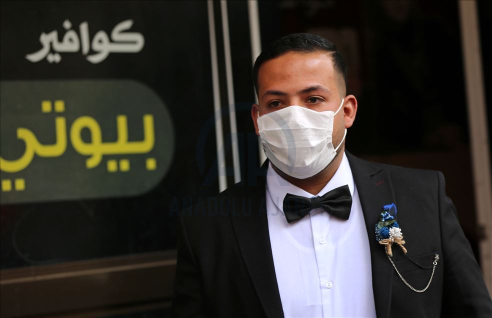 Boda durante la pandemia del coronavirus 