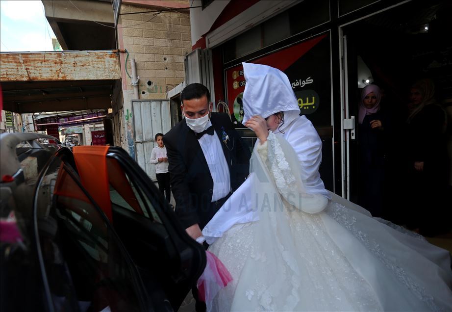 Boda durante la pandemia del coronavirus 