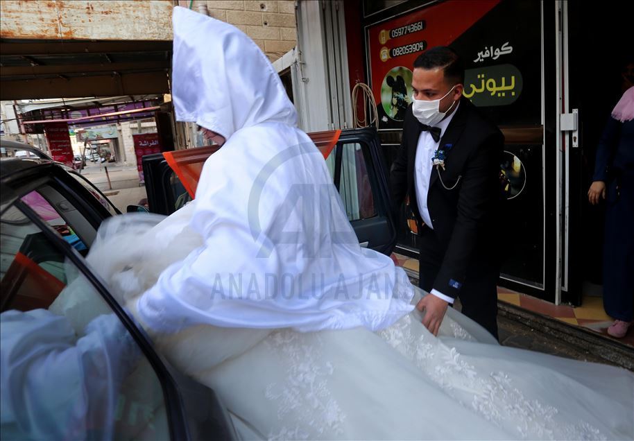 Boda durante la pandemia del coronavirus 