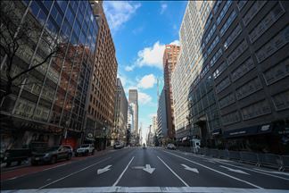 Korona virus ispraznio i ulice New Yorka