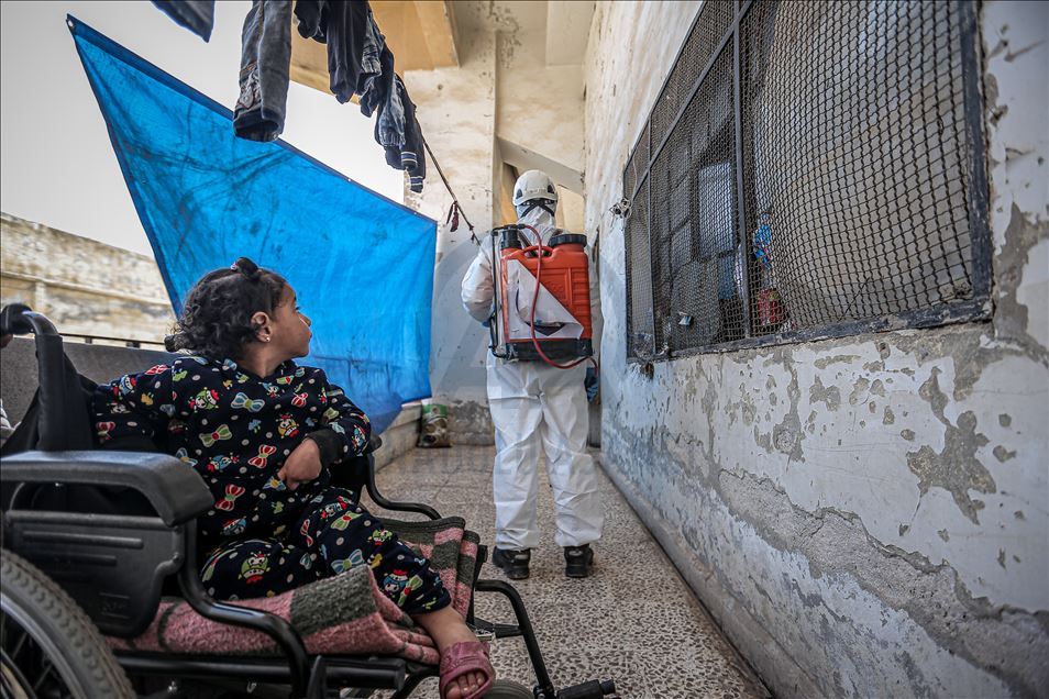 İdlib'de koronavirüs tedbirleri