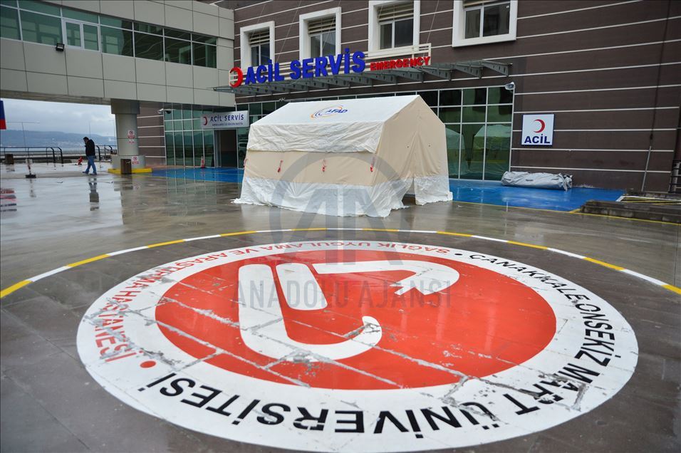 Çanakkale'de iki hastane "pandemi hastanesi" oldu