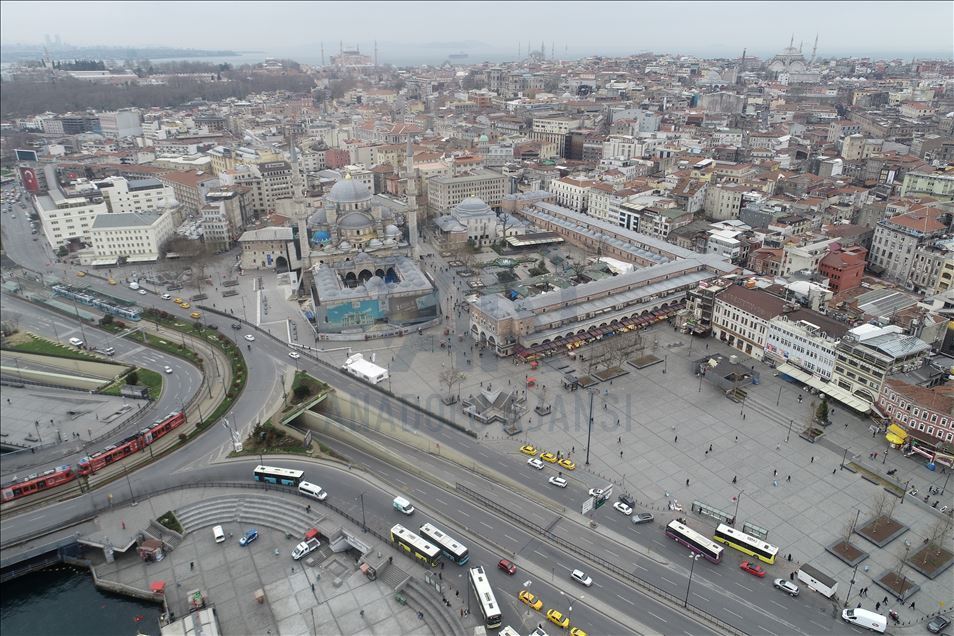 Coronavirus precautions in Istanbul