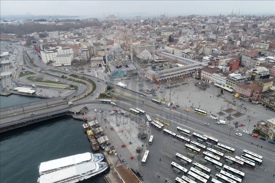 Coronavirus precautions in Istanbul