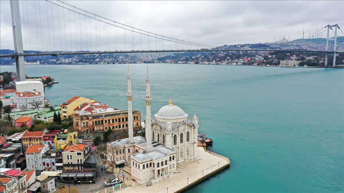 İstanbul'un meydanları havadan görüntülendi