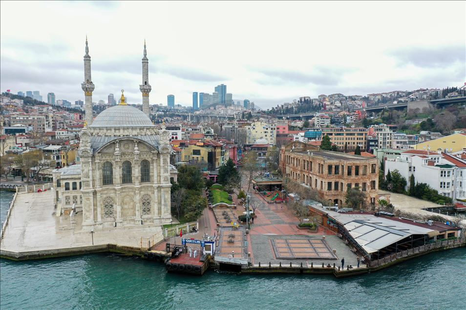 İstanbul'un meydanları havadan görüntülendi