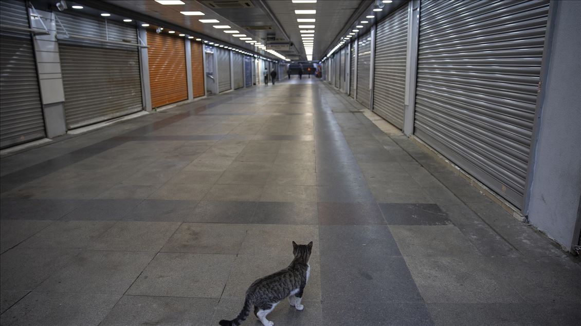 İstanbul'un tarihi ve turistik yerleri koronavirüs nedeniyle sakin