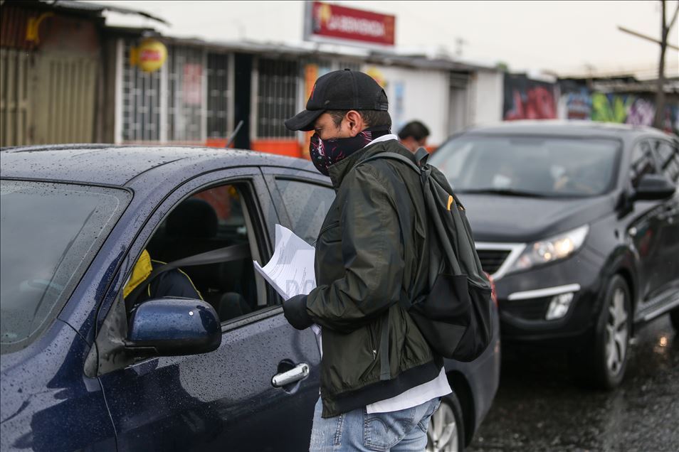 Lockdown begins in Colombia amid protests, looting