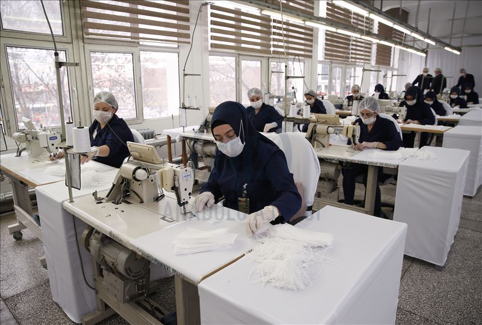 Face mask production increase with the instruction National Defense Ministry
