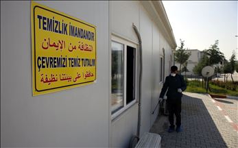 В лагерях беженцев в Турции принимаются меры по дезинфекции