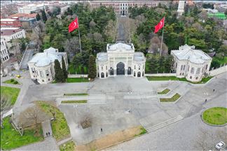 Аэросъемка площадей Стамбула