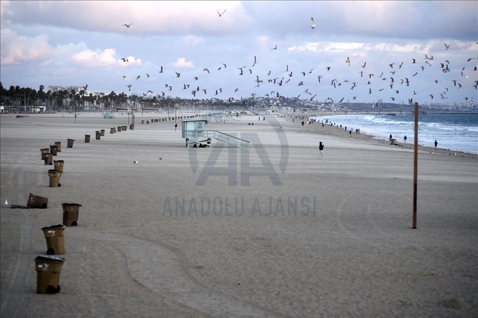 Los Angeles'ta Kovid-19 tedbirleri