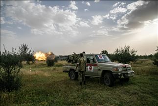 "Operación Tormenta de Paz" de las fuerzas gubernamentales reconocidas por la ONU contra las milicias de Jalifa Haftar en Libia