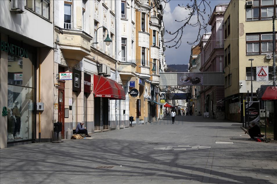 Sarajevo: Centralna pješačka zona i Baščaršija pusti  