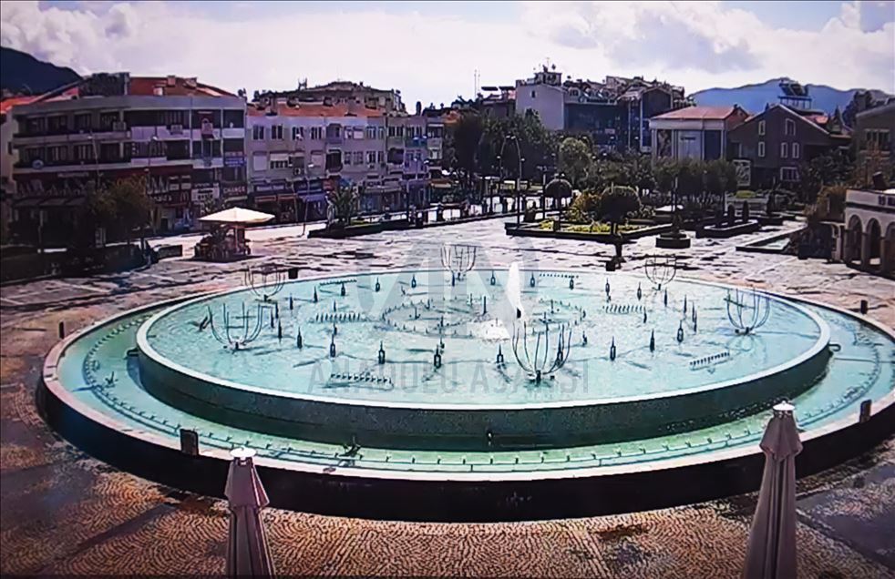 Turizm merkezlerinde "Evde kal" çağrısına uyuldu