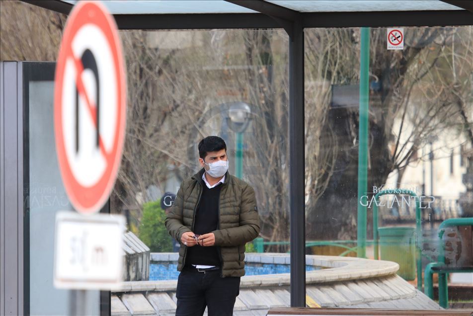 Gaziantep'te koronavirüs sakinliği yaşanıyor