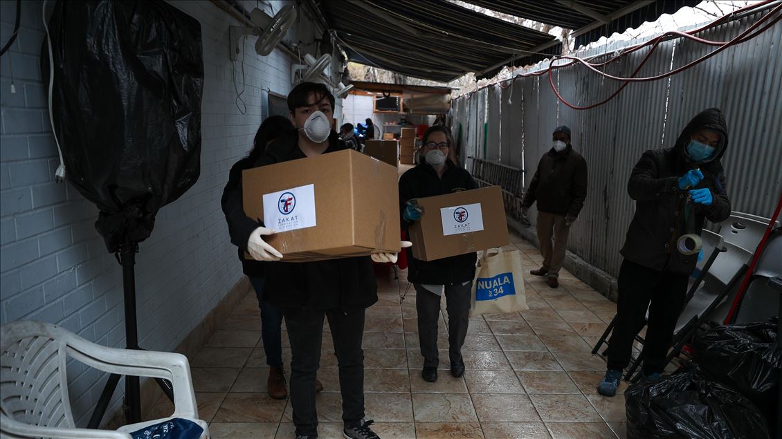 ABD'deki Zekat Vakfı'ndan salgından etkilenenlere 'Kovid-19 Acil Yardım Dağıtımı'
