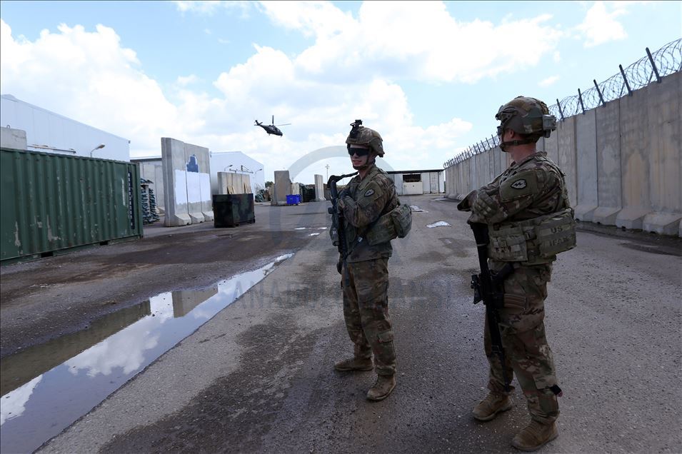 US-led coalition transfers the K1 airbase to Iraqi security forces