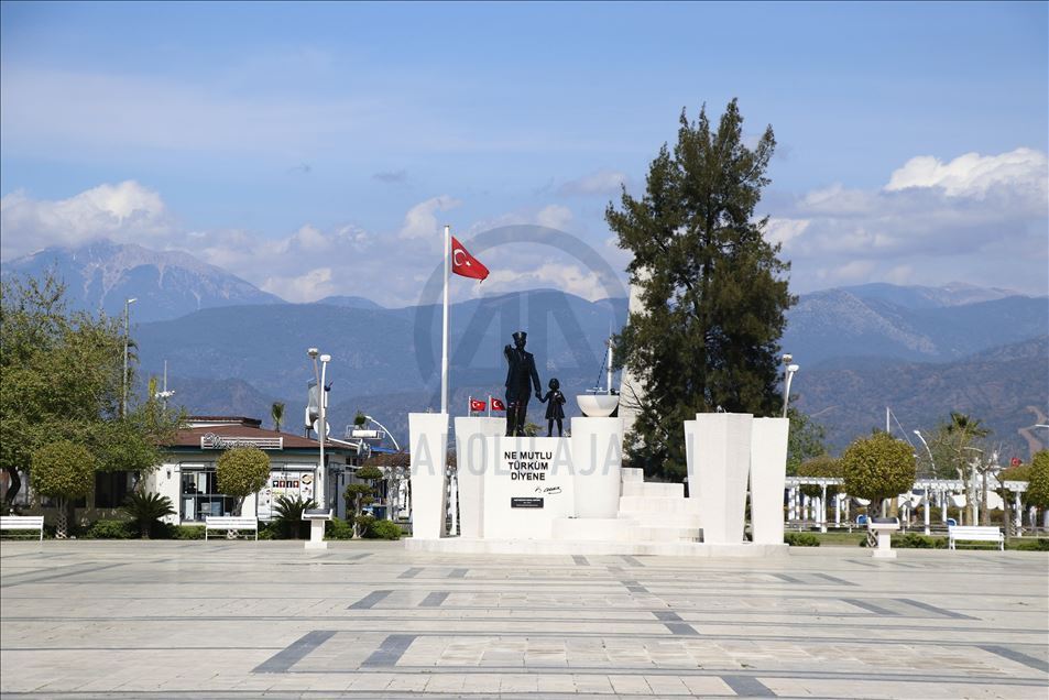 Turizm merkezlerinde sakinlik hakim