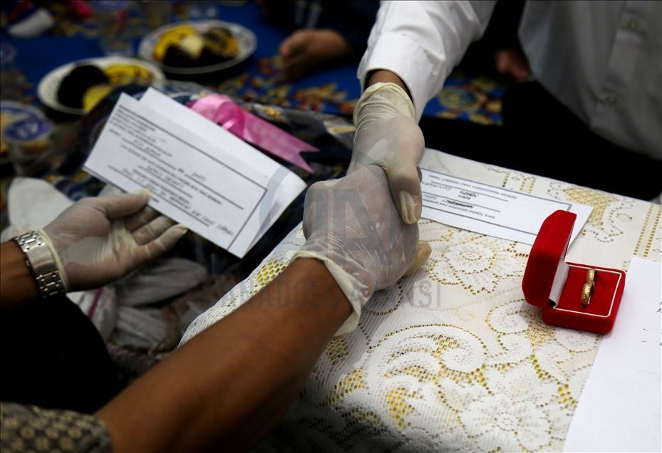 Pernikahan di tengah wabah virus korona