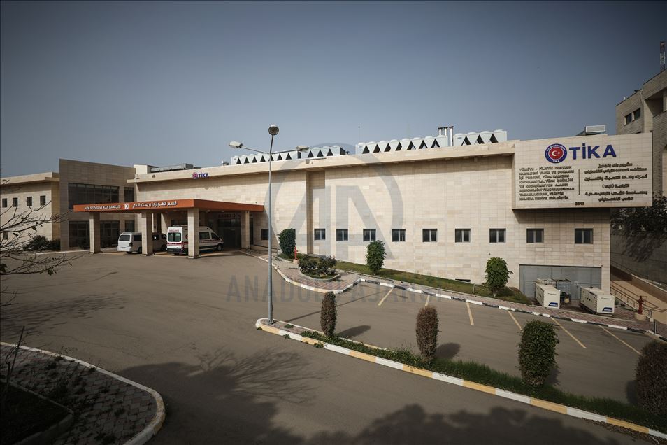 ترکیه یک بیمارستان مجهز را در اختیار فلسطین قرار داد