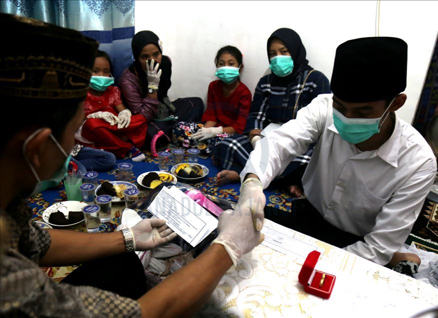 Pernikahan di tengah wabah virus korona