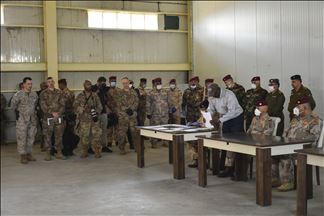 US-led coalition transfers the K1 airbase to Iraqi security forces