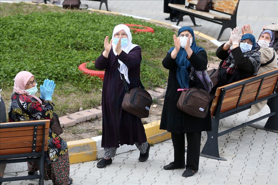 Kayseri'de karantinadaki umrecilerden 192'si tahliye ediliyor