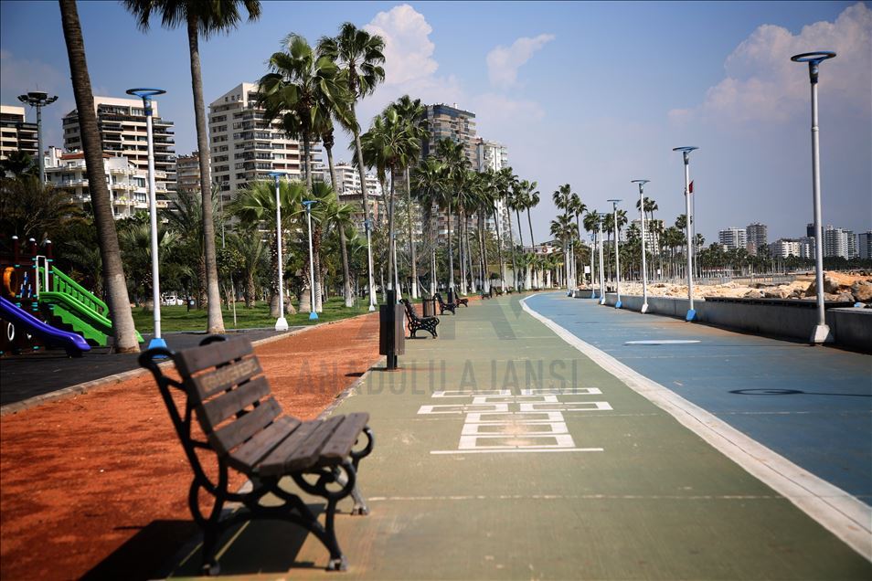 Mersin'de 'koronavirüs sessizliği'