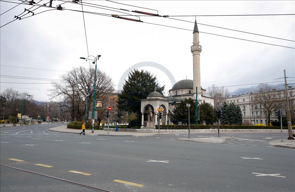 Sarajevo: Ulice puste zbog koronavirusa  