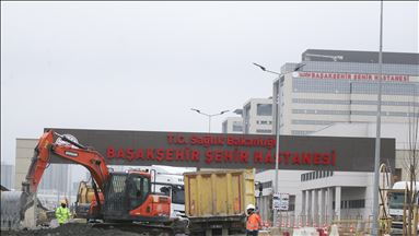 Ulaştırma ve Altyapı Bakanlığı Başakşehir İkitelli Şehir Hastanesinin yollarının yapımına başladı
