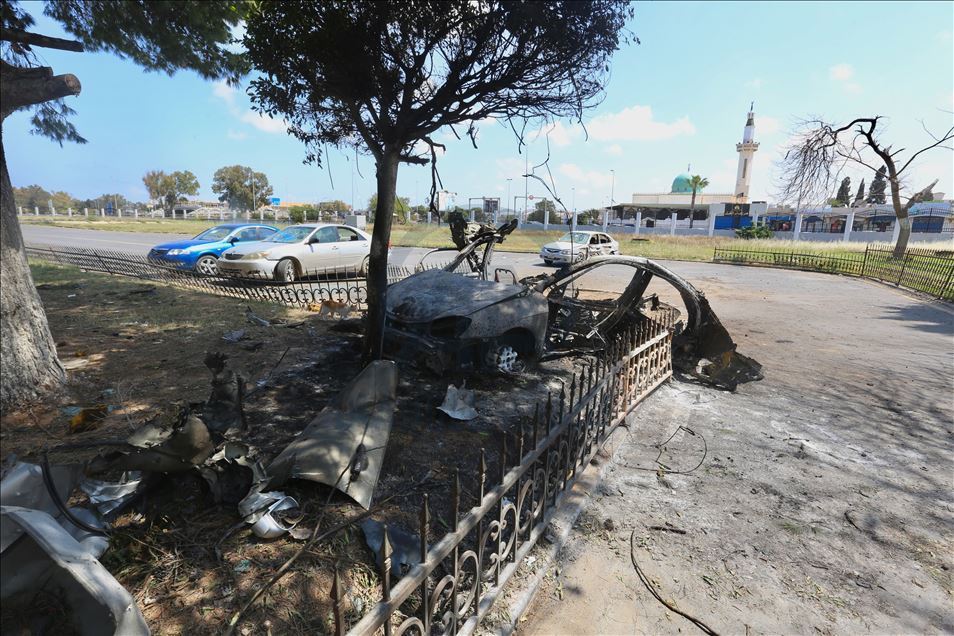 "مستشفى الخضراء العام" جنوبي طرابلس الذي استهدفته ميليشيا خليفة حفتر