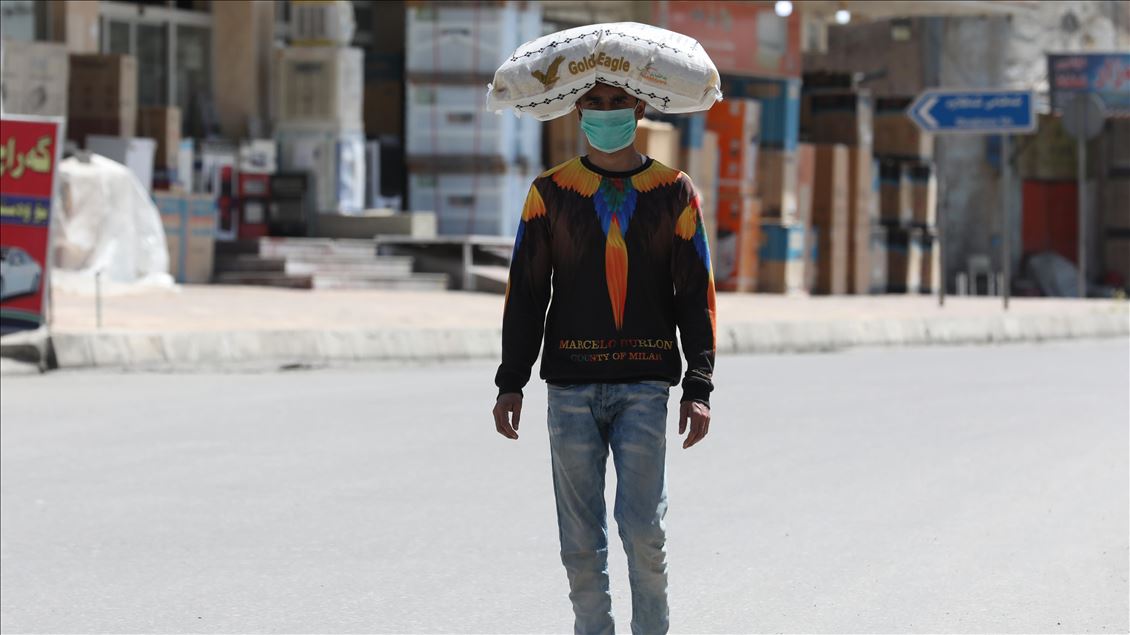 Erbil'de koronavirüs tedbirleri