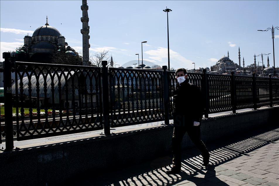 İstanbul'da "koronavirüs sessizliği"