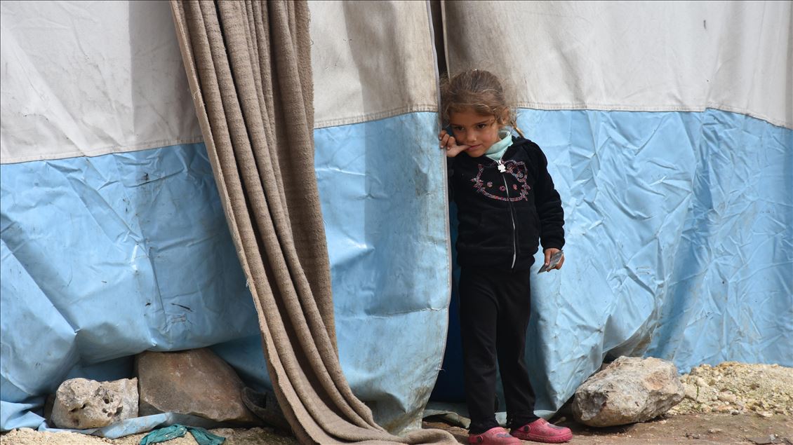 İdlib'deki kamplara sığınan Doğu Gutalı siviller