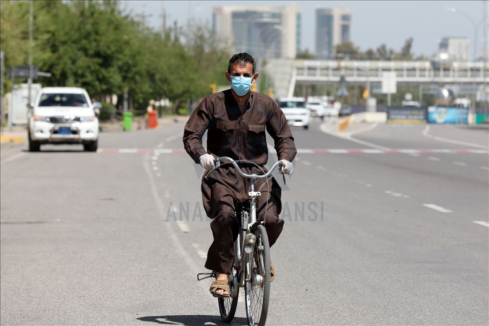 Erbil'de koronavirüs tedbirleri