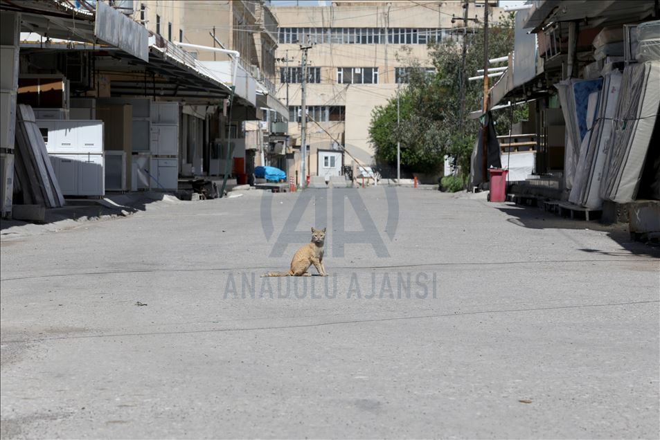 Erbil'de koronavirüs tedbirleri