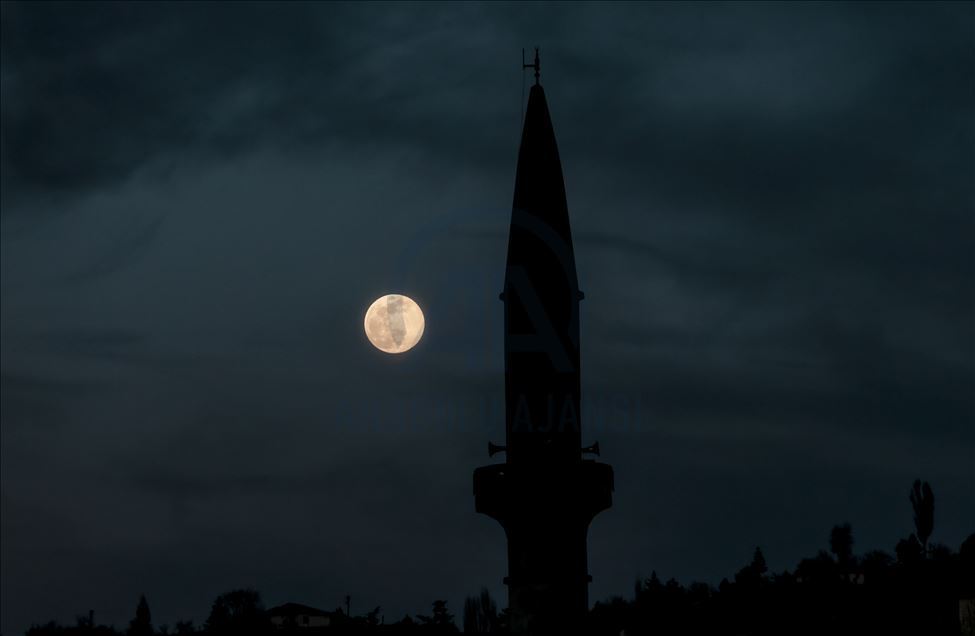 Ankara'da "Süper Ay"