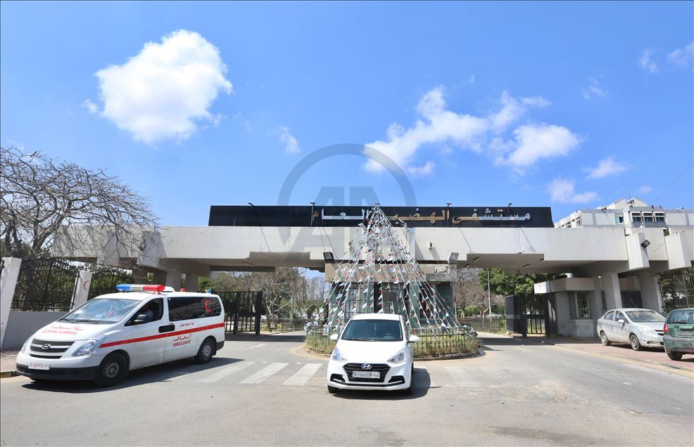 Hafter milislerinin Trablus'ta koronavirüs tedavisine tahsis edilen hastaneyi hedef alması