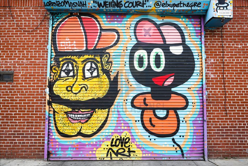 Graffiti arts in New York City